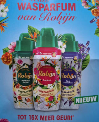 Robijn Wasparfum 342 ml voor €1,39 bij de AH