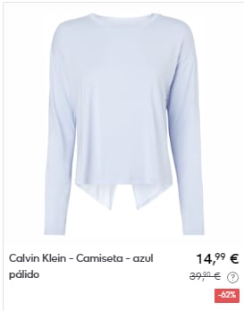 CALVIN KLEIN - Camisetas por menos de 15€