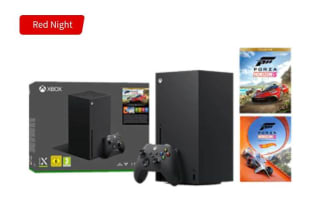 Consola Microsoft Xbox Series X + Juego Forza Horizon 5 Premium Eldition 1 TB SSD por 529€