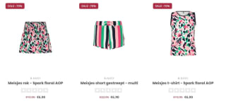 Merkmeisjeskleding kortingscode voor 15% extra korting op de sale tot 70% voor meisjes en jongens