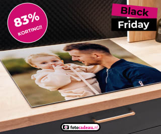 (PRE BLACK FRIDAY!) 83% korting op inductie beschermer met je eigen foto!