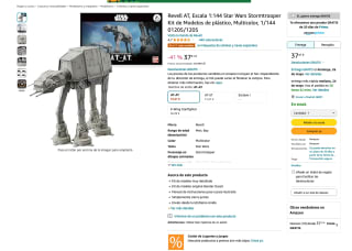 Revell AT Escala 1:144 Star Wars Stormtrooper por solo 37,41€