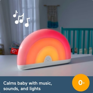Juguete Fisher Price Arcoíris calmante con luces cálidas y sonidos relajantes por solo 17,50€