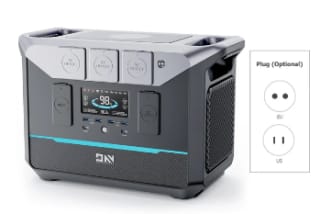 Station électrique portable DaranEner NEO1500 Pro - 1800W / 1382Wh à 966,74€