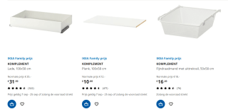 10% korting op IKEA PAX kastinrichting voor IKEA Family leden