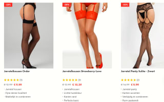 Easytoys kortingscode voor 2 + 1 gratis op alle lingerie en kleding