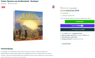 Tot 50% korting op veel spellen bij De Spelletjes Vrienden