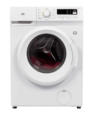 Lavadora secadora - OK OWDR 8513 E, 8 kg/5 kg, 15 Programas, Acero inoxidable, Blanco por 299€