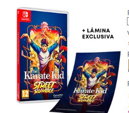 The Karate Kid Street Rumble Nintendo Switch + lámina de regalo por 24,99€