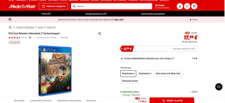 Juego Hot Wheels Unleashed 2 Turbocharged PS4 por 10,11€ (App)