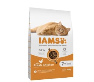 IAMS Advanced Nutrition Senior Cat con pollo 10kg por 29,75€