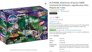 Set Playmobil Adventures of Ayuma 70808 Ceremonia de Primavera por 19,35€