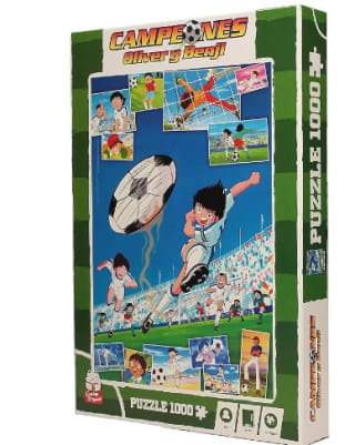 Marca SD TOYS ,Puzzle 1000 Piezas de Oliver y Benji Campeones, por 7,50€