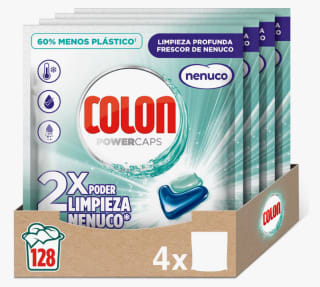 Colon Nenuco Detergente para la Lavadora - 128 Cápsulas por 30,55€