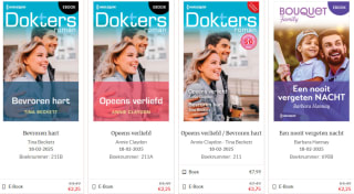 50% korting op Harlequin e-books