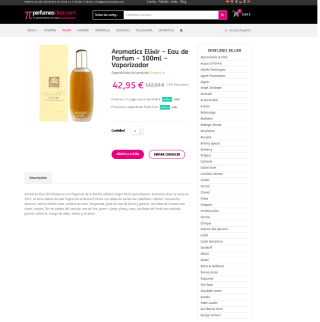 Perfume CliniqueAromatics Elixir 100ml por solo 40,80€