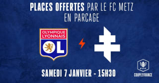 Entrée et place gratuite pour O. Lyon - FC Metz de ce Samedi 7 janvier 2023 à 15:30