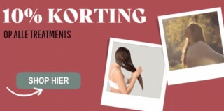 10% korting op alle treatment producten bij Haarpro