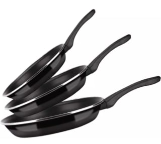 Juego de 3 Sartenes FAGOR OPTIMAX NEGRO, por 12,64€