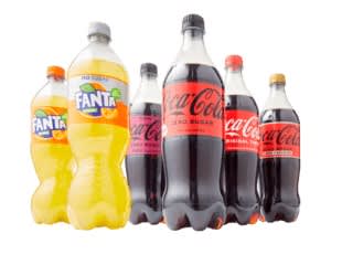 Coca-Cola of Fanta 1lt. 1+1 gratis bij de Plus