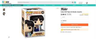 Funko POP! Figura de Naraku Inuyasha por 3,99€