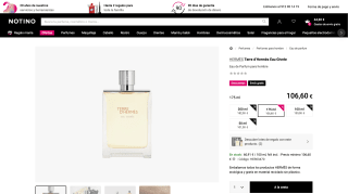 Terre d'Hermès Eau Givrée Eau de Parfum 175 ml por 106,60€