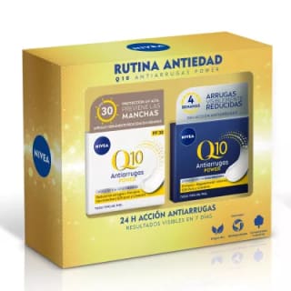 Nivea Pack Q10 Tratamiento Antiarrugas 4 semanas, por 11,54€