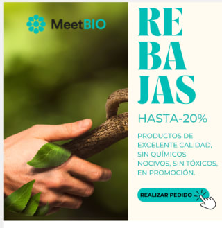 Rebajas de hasta -20% en MeetBio