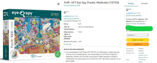 Puzzle marca Trefl- UFT Eye-Spy de 1000 piezas por 6,79€
