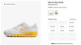 Nike Air Max 90 SE Damesschoenen voor €79,97 bij Nike