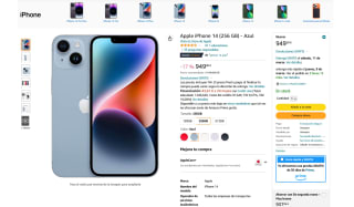 Apple iPhone 14 256GB Azul por 949€