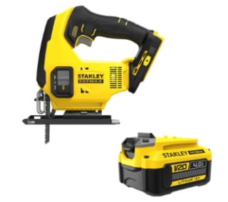 Sierra caladora Stanley inalámbrica SCJ600 BS 20V + batería 4 Ah SB204 por $59.990