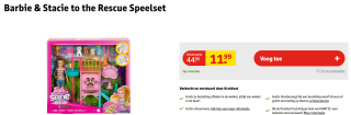 Barbie Stacie Hindernisbaan Puppy's - Met 3 pups voor €11,99 bij Kruidvat