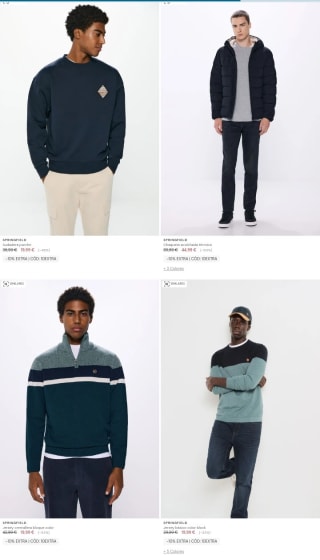 Hasta -50% + 10% Extra en Springfield.