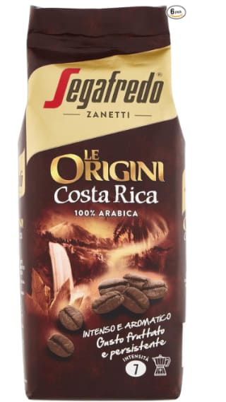 Pack 6 x 250 gr de Segafredo, Café molido (Costa Rica) por 7.22€