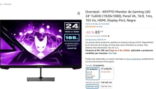 Monitor de Gaming LED 24'' FullHD Oversteel - KRYPTO por 83,27€