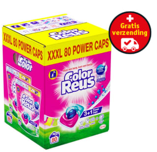 Color Reus Power Caps (80 stuks) voor €11,99 bij Kruidvat