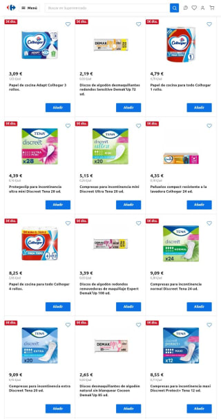 -5€ de Descuento directo por compra de 12€ en Carrefour.