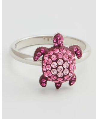 Swarovski Anillo, Mustique Mar Life Tortugas Anillo Rosa por 40€