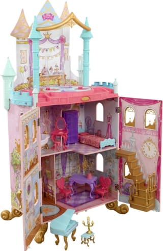 KidKraft Disney Princess® Dance and Dream Houten Poppenhuis met 20 accessoires voor €108,80 dmv code bij Pinkorblue