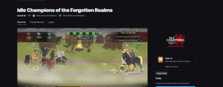 Juego Idle Champions of the Forgotten Realms 4.1 desde Epic Games