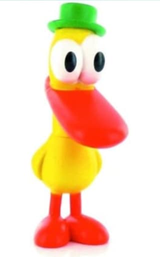 Figura Pato Pocoyo por 5,95€.
