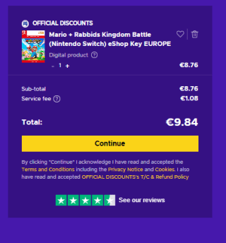 Videojuego Mario + Rabbids Kingdom Battle nintendo por 9,84€