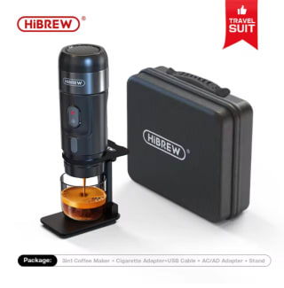 HiBREW-cafetera portátil compatible con cápsula Nexpresso Dolce H4A por 62,43€