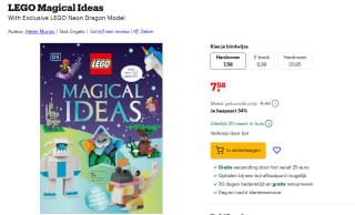 LEGO Magical Ideas met Exclusieve LEGO Neon Dragon Model voor €7,58 bij Bol
