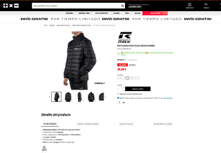 Plumón (70% plumón y 30% plumas) ROX Husky Hombre por solo 20€