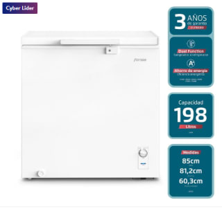 Congelador Freezer Fensa Horizontal 198L Frío Directo por $159.990