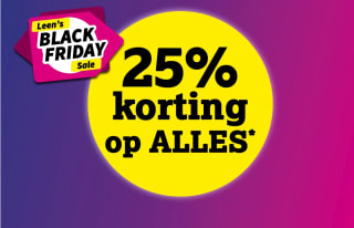 Alleen vandaag 25% korting op alles bij Leen Bakker