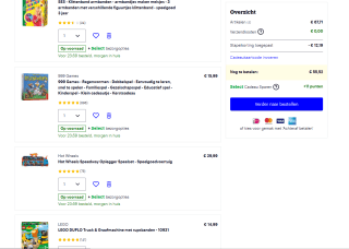 Tot 25% stapelkorting op heel veelspeelgoed bij Bol