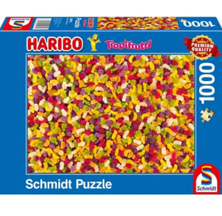 Puzzle Haribo de 1000 piezas por 8,36€.